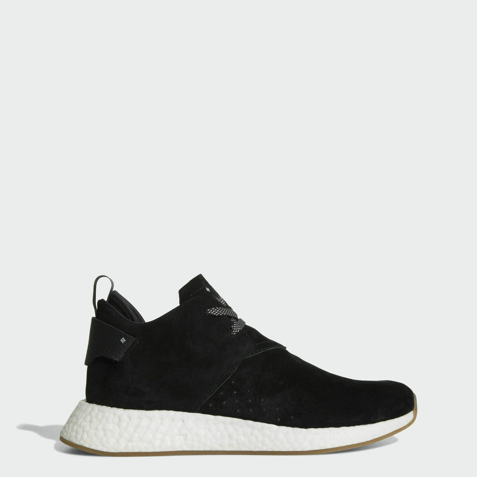nmd black suede
