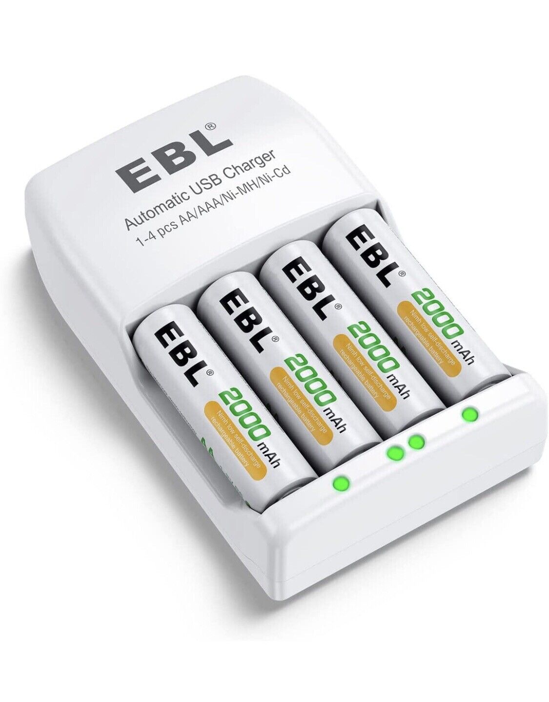 Armonioso a pesar de Húmedo Cargador de Batería AA AAA Baterias Recargables Cargador para Ni-MH Ni-CD  Pilas | eBay