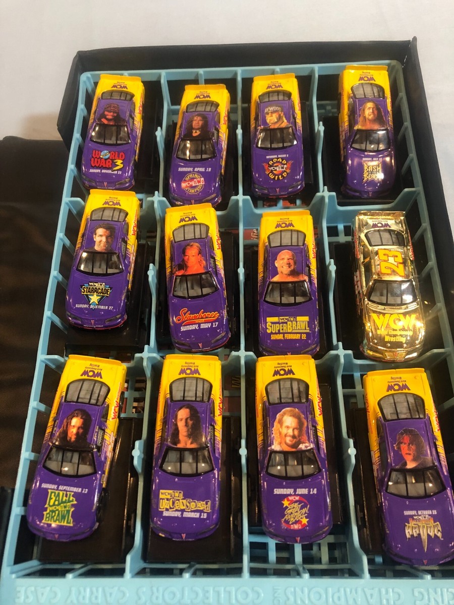 WCW ミニカー 6台セット WCW Racing Champions 1:64 Scale 12 Car Set Nitro Street Rod 50th