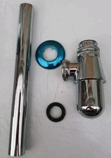 Chrome Sink Waste Bottle Trap 1.25inch