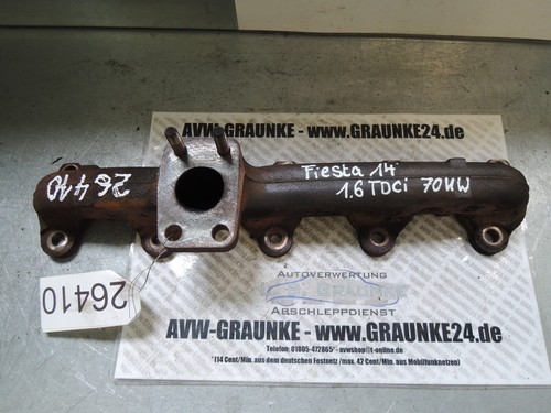 KRÜMMER Abgaskrümmer Ford Fiesta VI JA8 1,6TDCi 70kW BJ.2014 5-türer