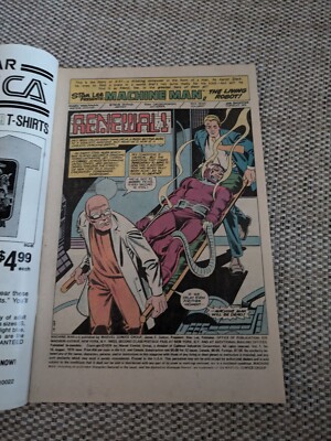 Machine Man #10 - Marvel Comics - August 1979 - FN Steve Ditko Kunst
