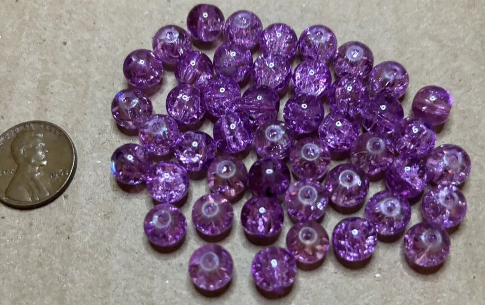 Crackle Glass Beads - Image 2 of 3