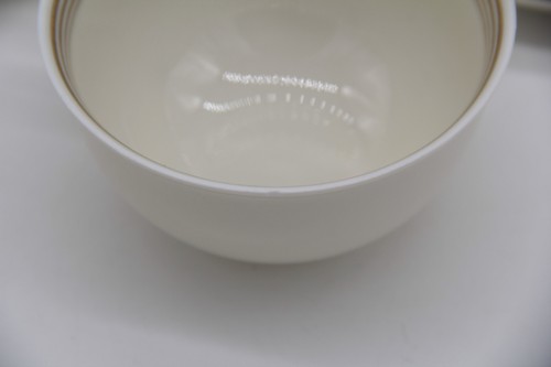 28tlg. Kaffeeservice Weimarer Porzellan Apart Golddekor Geschirr elfenbeinfarbe - Bild 15 von 18