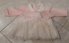 Vestitino vestito bimba bambina Taglia 0/1 mesi  Nazareno Gabrieli 80% cotone