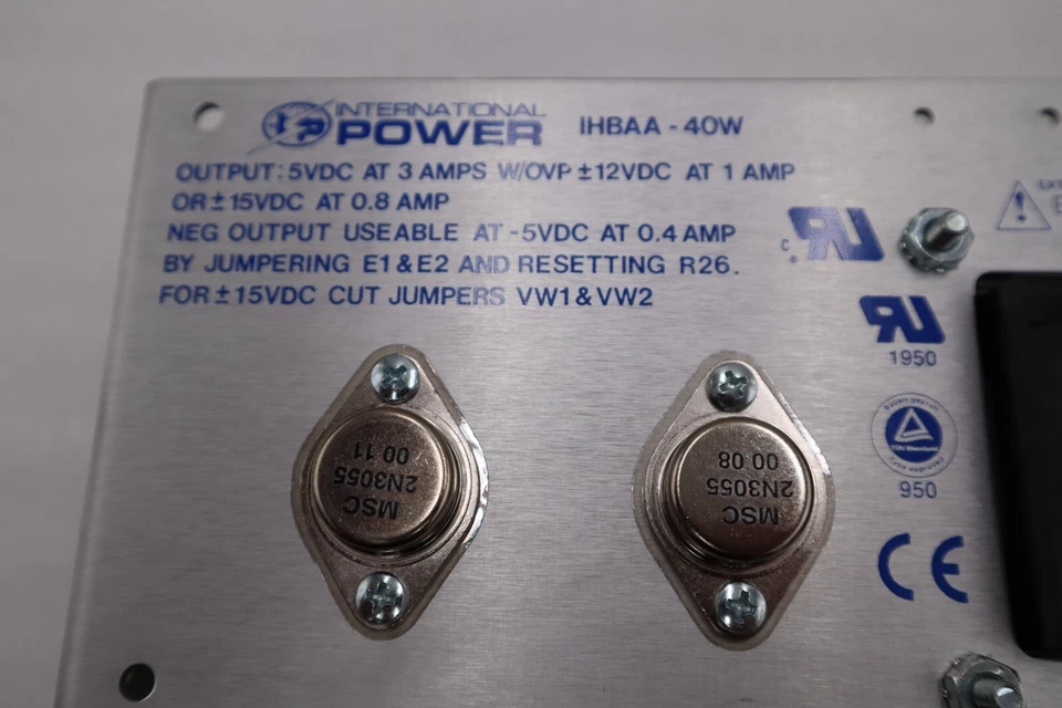 NEW IN BOX International Power IHBAA-40W  Triple Out Power Supply STOCK H1010 - Image 2 of 4