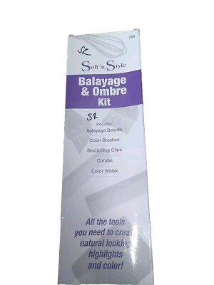 Cosmetology Student Balayage and Ombre Kit #788 By SOFT N STYLE Burmax 