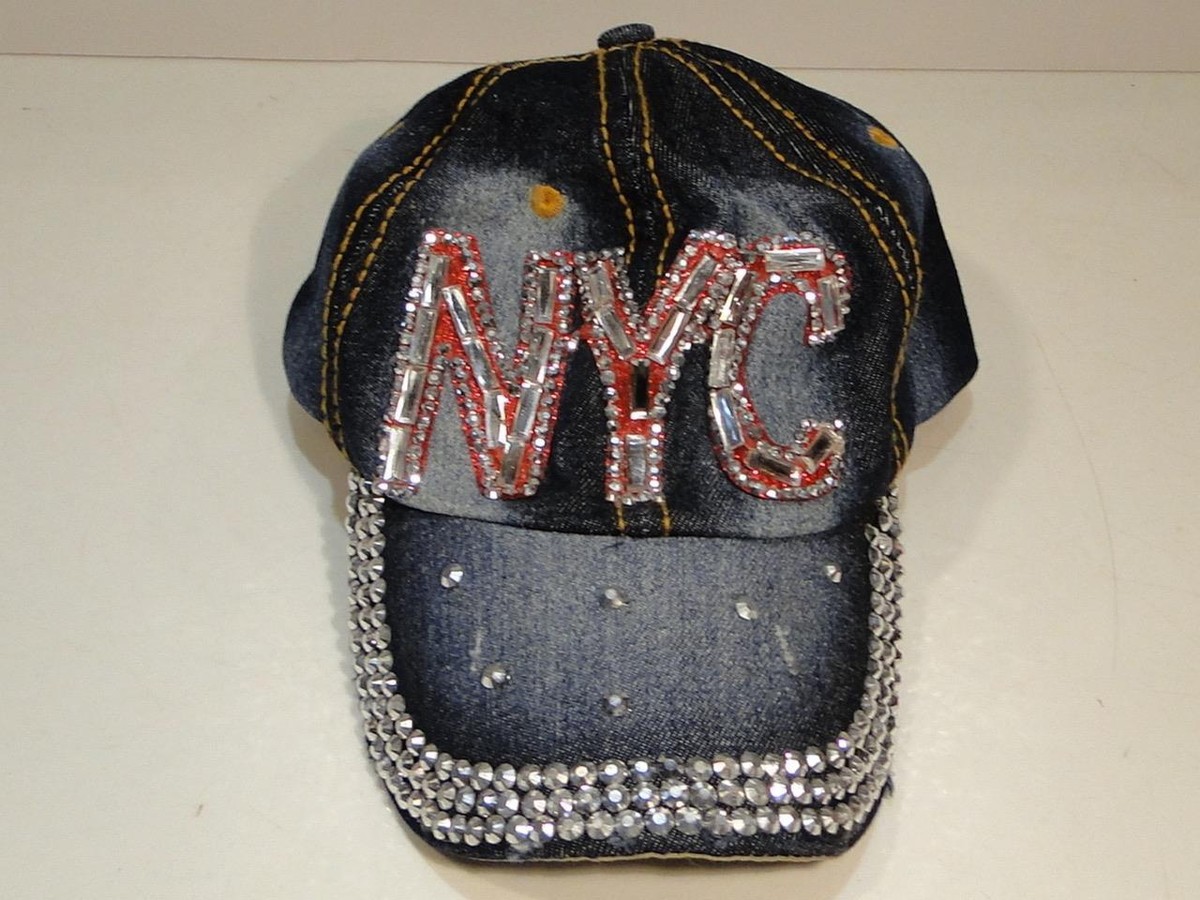 Denim Bling NYC New York City Baseball Cap | eBay