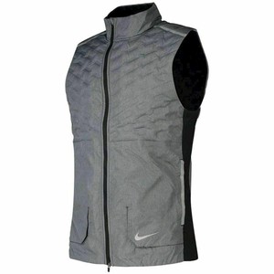 black nike running vest