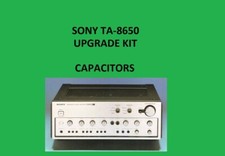 Stereo Amplifier SONY TA-8650 Repair KIT - all capacitors