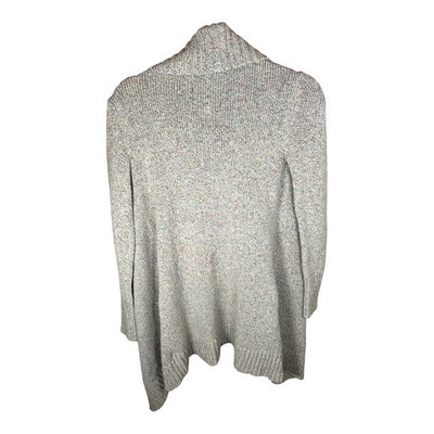 Cardigan CAbi Femme Gris Foncé Moucheté Taille XS - Coton - Occasion Très Bon état