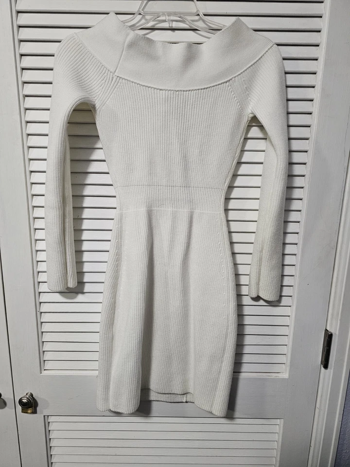 VESTIDO MIDI BLANCO ELISABETTA FRANCHI 38 US 6 NUEVO CON ETIQUETAS Elegante Lujo Dinero Antiguo Foto 2 de 4