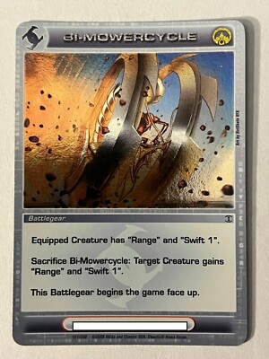 Chaotic 127/200 Bi-mowercycle Holo Foil Rare Battlegear Card