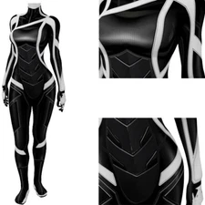 PS5 Black Cat Jumpsuit Woman Bodysuit Cosplay Costume 3D Stage Suit Halloween