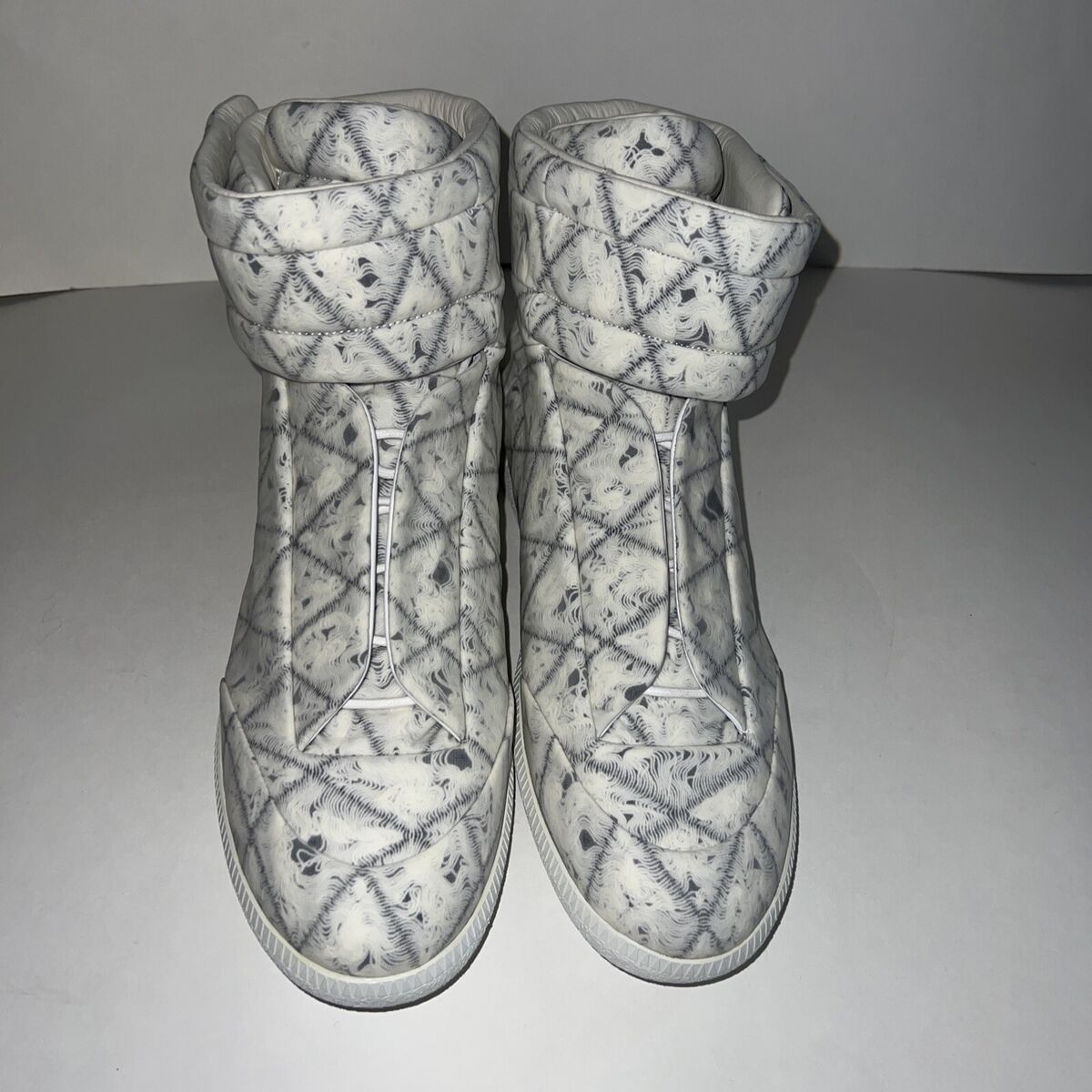 Maison Margiela Future High Top, Off White, Size 45, US 12 Maison Margiela Future High Top, Off White, Size 45, US 12