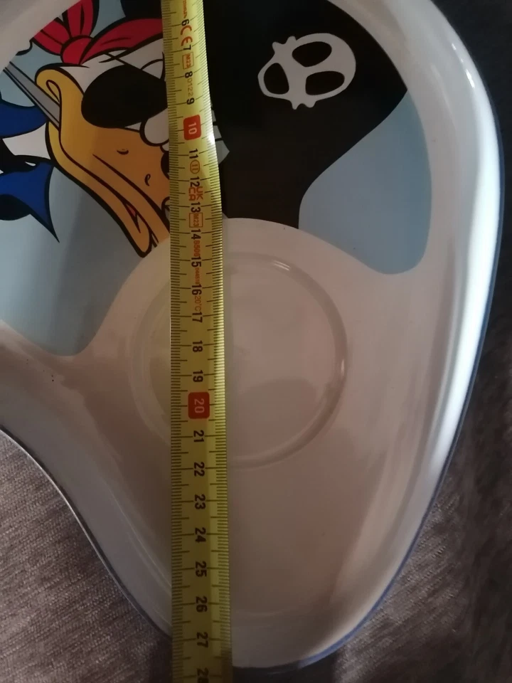 assiette à deux compartiment s donald pirate - Photo 2/4