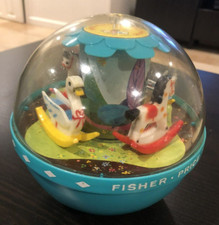 1966 Fisher Price Chime Ball #165- Roly-Poly Floating Toy-Made in USA