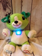 LeapFrog My Pal Scout Green Plush Talking Dog Interactive Tested Working Video
