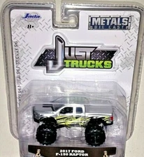 JADA 20191/64 JUST TRUCKS SILVER "ADDICTIVE" 2017 FORD F-150 RAPTOR WAVE 24 NEW!