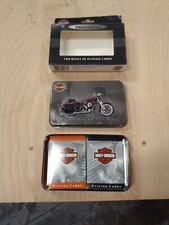 Harley-Davidson Playing Cards Collectors tin brand new