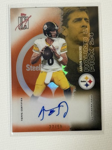 2025 Topps Signature Aaron Rodgers Veteran Class Autographs (RAW)
