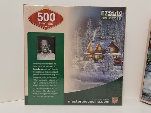 Master Pieces Jigsaw Puzzles - Northern Light & Merry Penguins NEW! - Picture 3 of 5