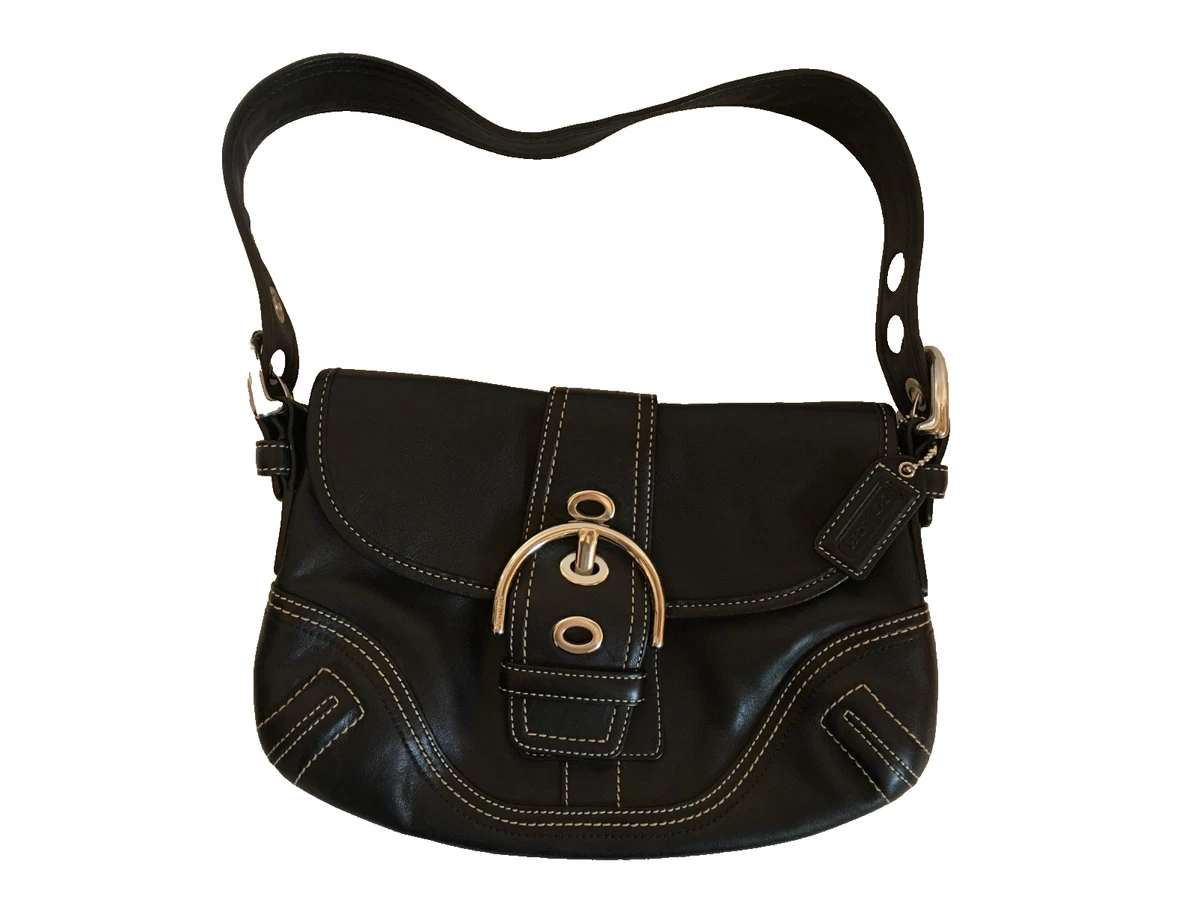 セール✨COACH soho signature handbag leather Coach Soho Signature Flap for sale - eBay