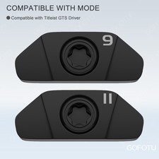 Peso de cabeza de golf 2 piezas para controlador/madera de calle Titleist GTS 3g/5g/7g/9g/11g