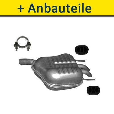 Endtopf Auspuff+ für SAAB 9-3 1.8 2.0 150/150-175/175/194PS 2002-