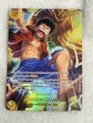 Monkey D. Luffy OP15-119 Secret Rare Adventure on Kami's Island Foil