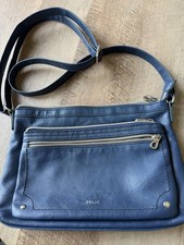 Relic Blue Small Crossbody Bag Zip Closure Ad...