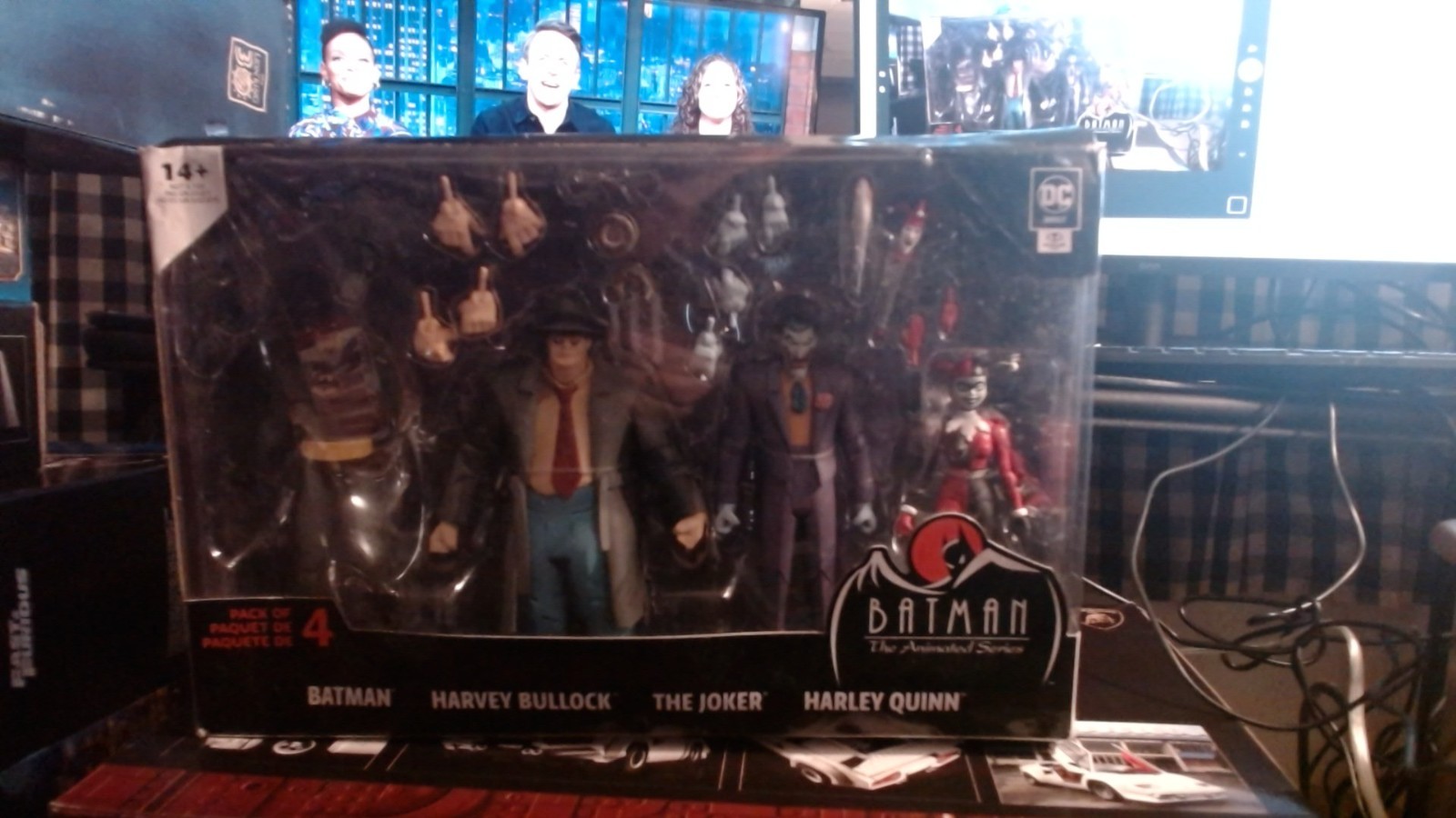 MacFarlane Toys Batman The Animated Series DC Direct 4 Pack