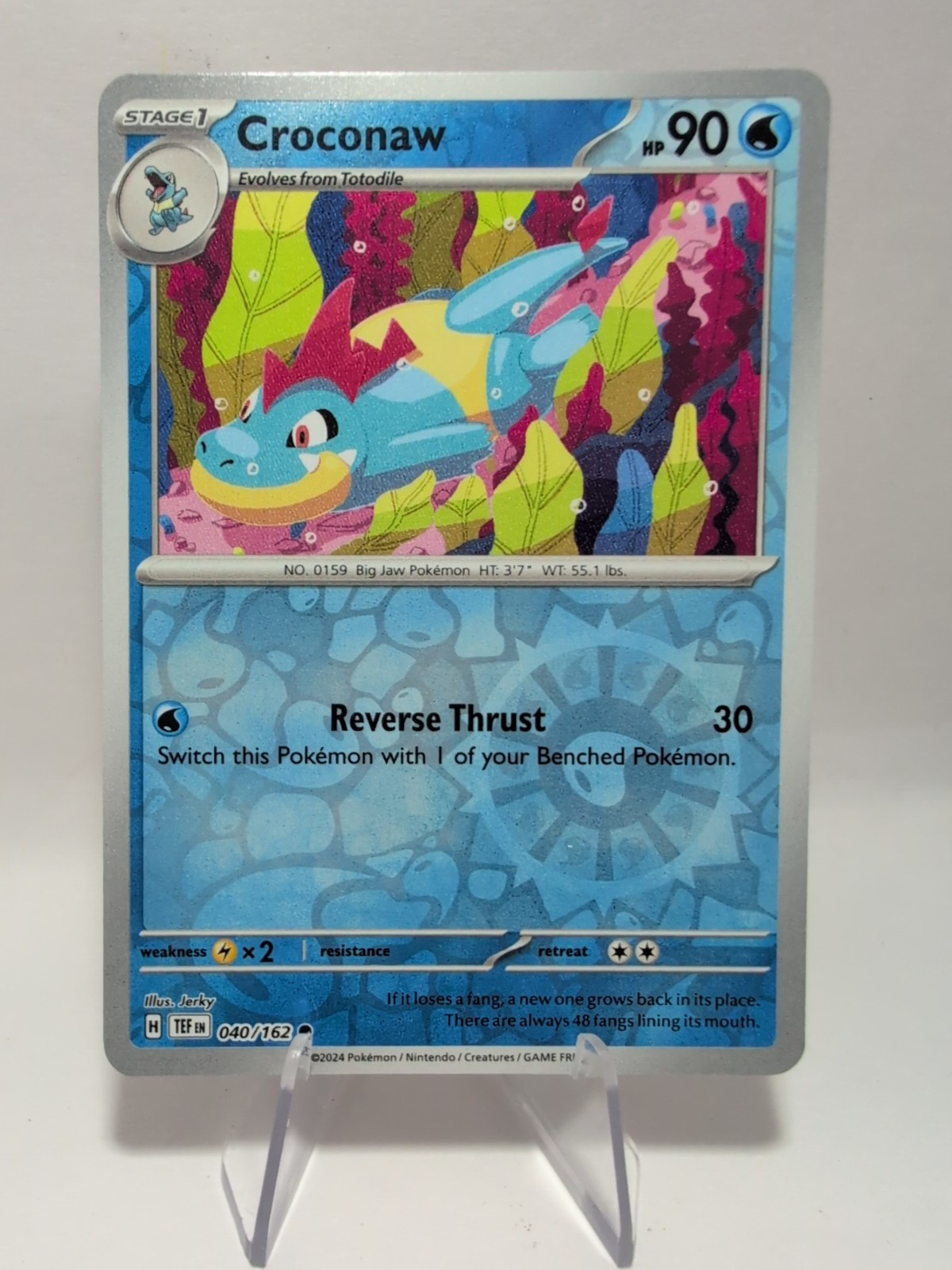 Croconaw 040/162 Reverse Holo Temporal Forces - Pokemon TCG NM | eBay