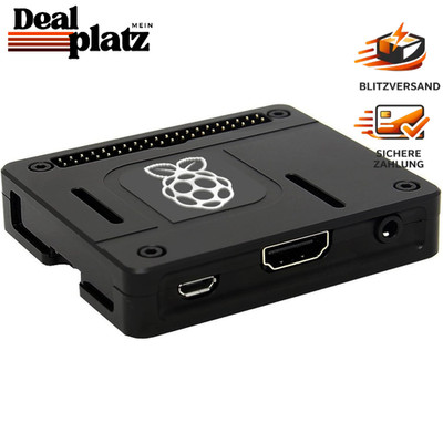 Raspberry Pi 3 A+ Aluminium Gehäuse mit Kühlkörper, ultradünn