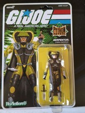 Super7 Reaction G.I. Joe Python Patrol Serpentor Cobra Emperor Action Figure
