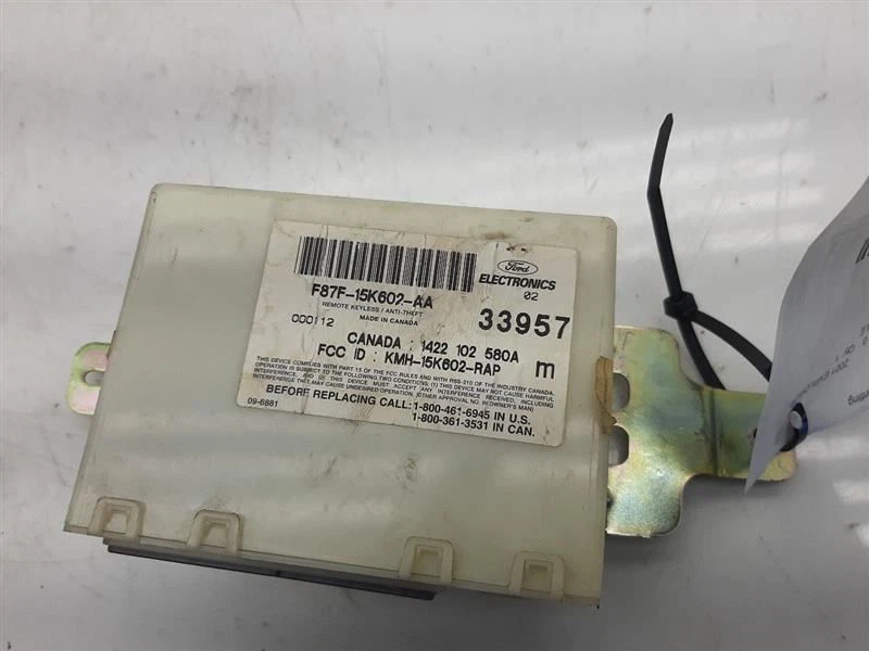 Chassis ECM Theft-locking Theft 98-03 Ford Escort F87F15K602AA - Image 3 of 4