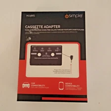 ISIMPLE CASSETTE ADAPTER MUSIC STREAMING HANDS FREE CALLING  CAR PLAYER MJ381S