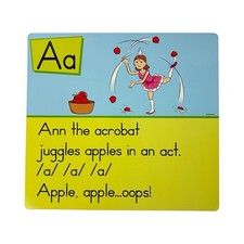 Lakeshore Large ABC Preschool Kindergarten Flash Cards Homeschool 11  x12  