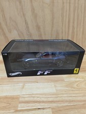 Hot Wheels Elite 1/18: 2011 Ferrari FF Blue Limited Edition Model Die-cast 