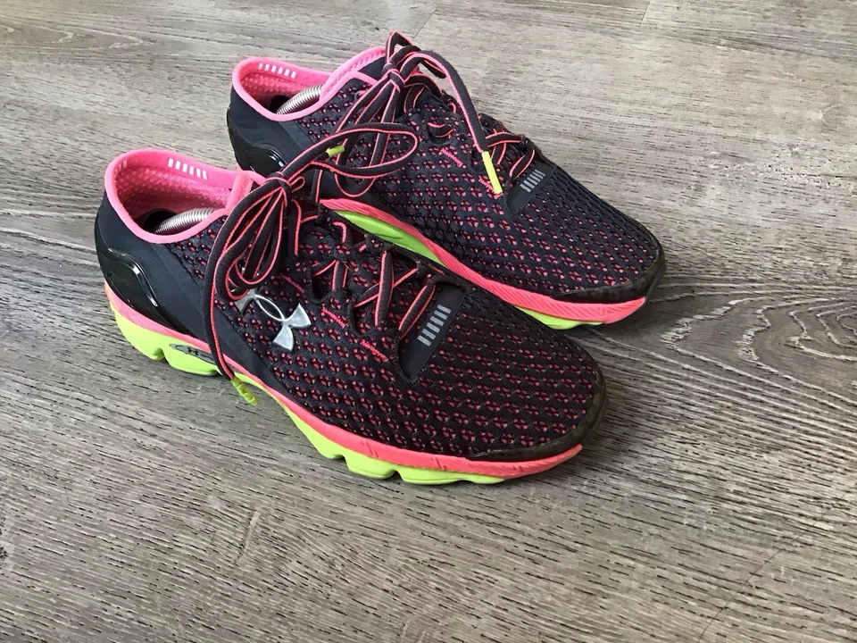 Under Armour Speedform Gemini 1255827-029 Gris Zapatos para Correr para Mujer Talla 8.5 Foto 2 de 4