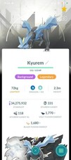 Not Shiny Kyurem Background Pokemon GO