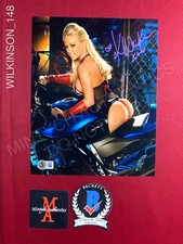Kendra Wilkinson autographed signed 8x10 photo Playboy Beckett COA