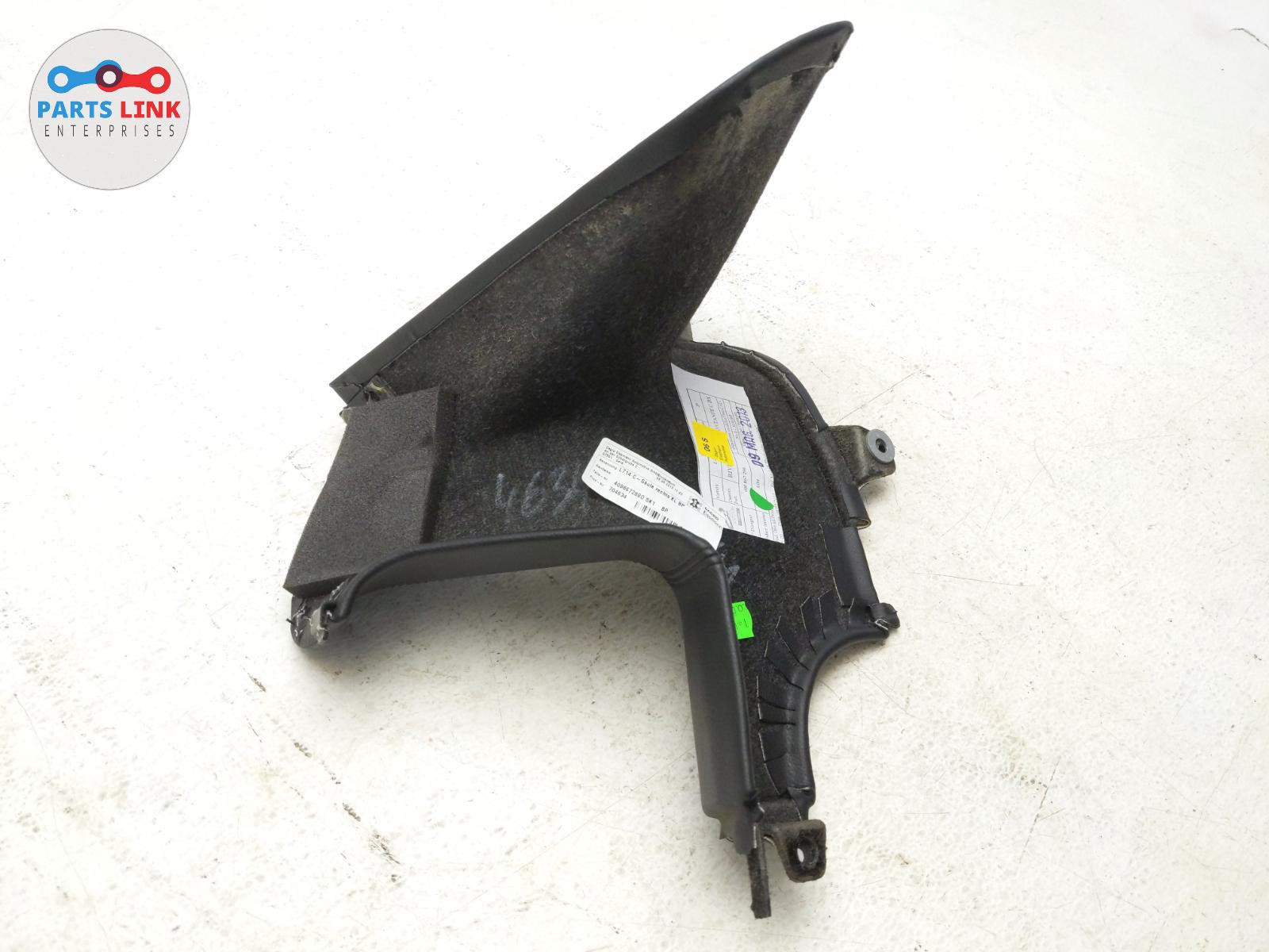 2010-14 LAMBORGHINI GALLARDO RIGHT UPPER QUARTER WINDOW TRIM PILLAR COVER LP550