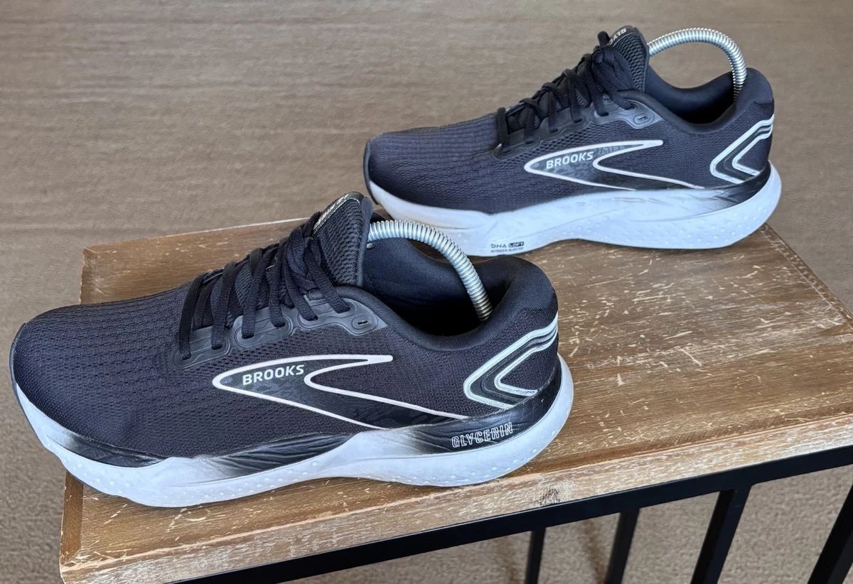 Brooks Glycerin 21 Men\'s Size 11 Black White Running Shoes Sneakers 1104191D090 Brooks Glycerin 21 Black White for sale | eBay main image 3