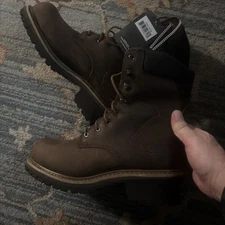 Chippewa Men's Hador 8" Steel Toe Insulated Logger Boot  55025 Size 10.5 M New