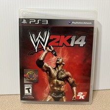 2K WWE 2K14 Sony PlayStation 3 PS3 Sports Wrestling Game Multiplayer T-Teen 2013