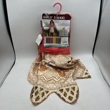 NEW WITH TAGS Official Disney Moana Costume Cosplay Dress Size: Girls S 6/6X