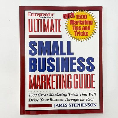 Ultimate Small Business Marketing Guide Paperback Book James Stephenson 2003