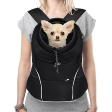 YUDODO 9-14lbs Dog Front Carrier Backpack, Adjustable Breathable Pet Carrier ...