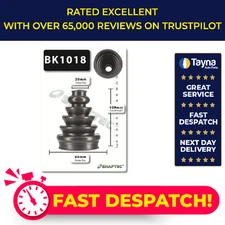 CV Joint Boot BK1018 Shaftec C.V. Driveshaft Gaiter Genuine Quality Guaranteed